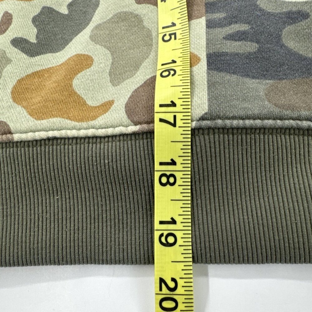 Hooded Camo Sweatshirt Hoodie Youth Boys Small 8 Pockets Outdoor Hunting Casual - Picture 11 of 12